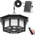 Solar Shed Light Indoor Outdoor 1200LM Solar Powered Pendant Daywork Light 288LED