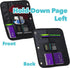 Case-it The Dual 2-in-1 Zipper Binder, 1.5 Inch D-Rings, Includes Pencil Pouch, Multiple Pockets, Spearmint Dual-101