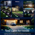 12 Pack 8 SOLPEX Solar Ground Lights, Solar Lights Outdoor Waterproof, LED Solar Powered Landscape Lighting for Garden