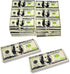 Realistic Looking $100 Bill Erasers (36 Pack), Almost 3" x 1.25" Rubber for School Student Incentive
