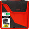 Five Star Zipper Binder, 3 Inch 3-Ring Binder for School, 5-Tab Expanding File, 700 Sheet Capacity, Red/Black (29296CE8)