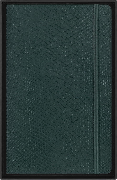 Moleskine Limited Edition Notebook Vegea, Large, Ruled, Green Boa, Soft Cover (5 x 8.25)