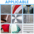 Waterproof Repair Tape for Fabric, Heavy Duty Clear Patch for Awning, RV Roof, Tent, Sail, and Boat Cover