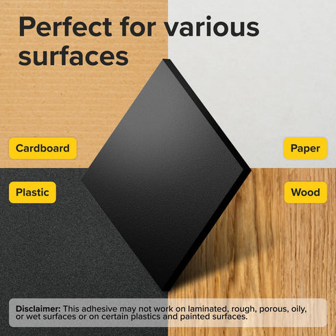 Hyper-Sticky Magnets with Adhesive Backing - 90pcs 0.8x0.08 Strong Magnetic Squares for Whiteboard Fridge - Easy-to-Cut