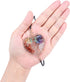 Yoption 2 Pack Tree of Life Elastic Bookmark, Rose Golden Heart Shape Vintage Bookmarks with 7 Chakra Crystals Pendant