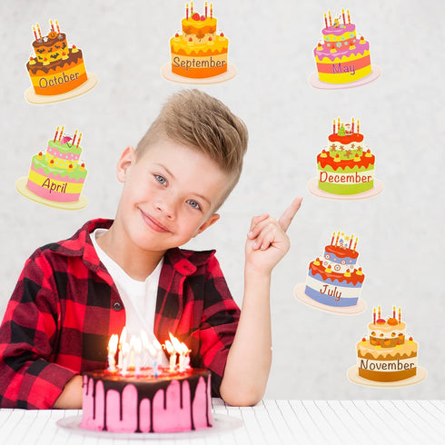 Mr. Pen- Happy Birthday Bulletin Board Set, 20 pcs Decorations for Classroom Birthday Board, Birthday Bulletin Board
