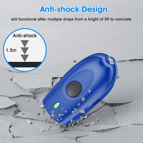 symcode 1D 3-in-1 2.4G Bluetooth Barcode Scanner Mini Small Portable Barcode Reader Scanner Bluetooth & Wireless & USB