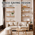 4 Pack 6" 4/6/8/10/12 inch Designtzj6-4 SKYSEN Floating Shelf Bracket, Shelves Brackets, Wood Shelving Brackets