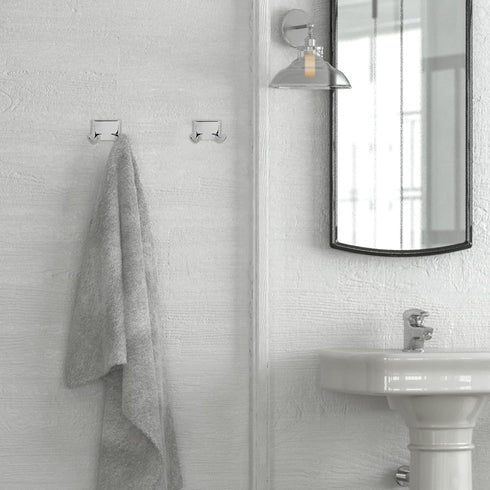 Design House 533059 Millbridge Bath Accessories, Polished Chrome Robe Hook