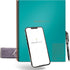 Rocketbook Matrix Smart Reusable Graph Notebook, Eco-friendly Isometric Notebook, Neptune Teal, Letter Size