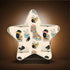 Burbuja 0.2W Cat in Books LED Night Light Plug into Wall Star-Shaped Nightlight Dusk to Dawn Auto Sensor for Bedroom