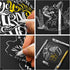 White Pens, 3 Pack, White Gel Pens for Artists, 1mm Extra Fine Point, White Ink for Black Paper Drawing