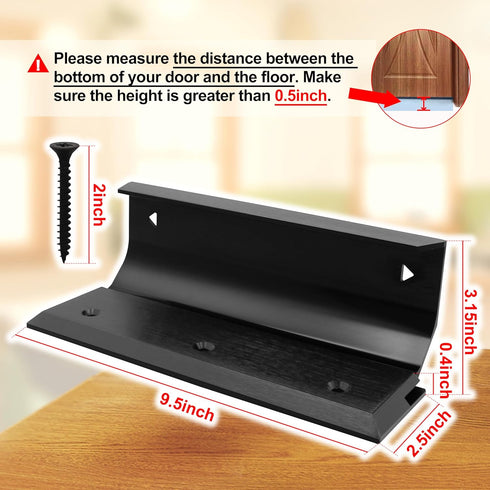 Security Lock Door Brace Security Barricade House Double Safety Security Protection for blemished Door, Standard Doors