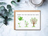KrysDesigns Thank You For Helping Me Grow Card - Appreciation Card For Teacher Mom Or Dad - End Of The Year Teacher