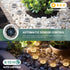 10 Pack SOLPEX Mini Solar Ground Lights, Solar Lights Outdoor Waterproof, Pathway Lights Solar Powered, Solar Garden