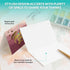 50 Pack 6x4in 10 Decorably Gold-Foiled Watercolor Blank Thank You Cards with Envelopes Bulk and Stickers, Folded