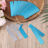 BOXOB 20pcs 3.54x0.71in Adhesive Metal Plates for Magnetic Mount, Rectangular Metal Strip Tape with Strong Adhesive