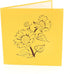 Liif 3D Greeting Pop Up Get Well Card, Get Well Soon Card (Sunflower)