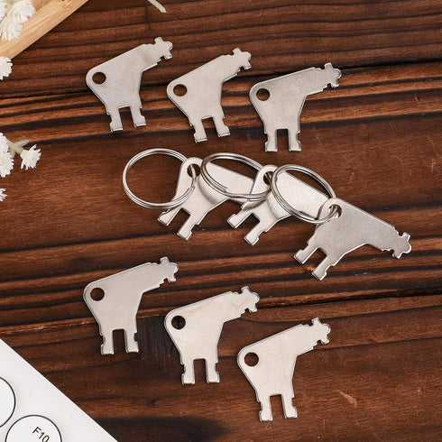 XIHIRCD 9pcs 3pcs Toilet Paper Dispenser Key, Metal Toilet Paper Dispenser Key Replacement with Key Rings Paper Towel