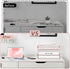 DALTACK 3 Tier Letter Tray Paper Organizer, Mesh Metal Desk File Organizer for Home & Office, Pink