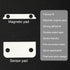 Sinbana 70pcs 2nd Adhesive Replacement Tape for Ring Alarm Contact Sensor Gen, Including Sensor Pads & Magnet Pads