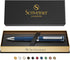 Scriveiner Blue Rollerball EDC Luxury Pen, Chrome Finish, Best Gift for Men & Women, German Schmidt Refill