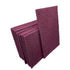 VSM 10-Pack, 6" x 9", Maroon Very Fine Non-Woven Hand Pad, Aluminum Oxide Grains for Finishing and Cleaning