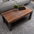 Decotalk Wood Grain Contact Paper, Walnut Wood Peel and Stick Wallpaper, Dark Brown Vinyl for Cabinets