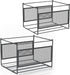 Hanging File Folder Frame, Letter/Legal Size, Desk Organizer for Filing Cabinet or File Box, 2 Pack