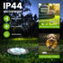 12 Pack Mini Solar Ground Lights, Solar Powered Pathway Lights, Waterproof Outdoor Light for Garden, Driveway, Walkway