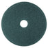 3M Cleaner Floor Pad 5300, 13" Diameter, Blue, 5/Carton