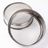 f20×4.5cm 304 Stainless Lab Sieves - Economy Test Sieve 304 Stainless Steel Wire Cloth (24 Mesh)