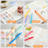 Shuttle Art Bible Highlighters and Pens, 33 Pack Bible Journaling Kit, Gel Highlighters and Bible Tabs with Storage Bag