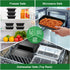 50 Pack (100-Piece) 32 oz Meal Prep Containers, Reusable with Lids, Sturdy Leakproof & Food Safe, Microwave &