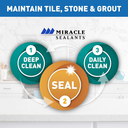 32 oz Miracle Sealants Tile & Stone Cleaner Concentrate for Natural Stone, Tile & Grout