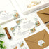 50 Whaline Pcs Funeral Thank You Card Sunflower Eucalyptus Sympathy Thank You Card with Sticker Envelope Greenery