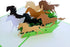 iGifts And Cards 3D Pop Up Greeting Card - Inspirational Wild Horses for All Occasions