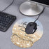 Ergonomic Mouse Pad Wrist Support and Coasters Set – Gaming Mouse Pad with Non-Slip PU Base for Home Office