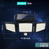 2500LM 210 Control,3 IP65 Waterproof,270 3 Modes(1 Packs) Tuffenough Solar Outdoor Lights LED Security Lights
