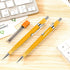 Outus 4 Pack Mechanical Pencil Automatic Drafting Pencil Set, Metal Drawing Pencils and 4 Retractable Refills for