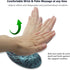BRILA Ergonomic Memory Foam Mouse Wrist Rest Support Pad Cushion for Computer & Laptop - Floral Leaves Design