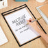 56 Pack 10 13.8 Inch Job Ticket Holders Reusable Dry Erase Pockets Plastic x Shop Ticket Holders Sheet Protectors Job