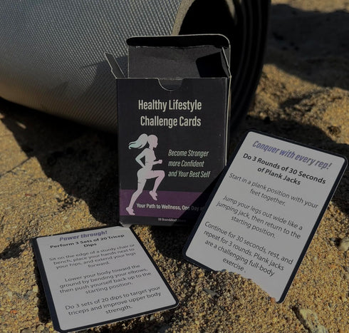 Generic 50-Day 2026 Mindset Affirmation Cards for Self-Love | New Year Glow-Up Challenge Cards | Motivation & Self-Care