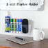 8-Slot Strong Magnetic Dry Erase Marker Holder for Whiteboard, Acrylic Pen Organizer with Glass and Wall Mount