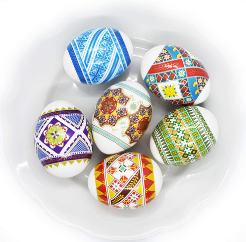 Thermo Heat Shrink Sleeve Decoration Easter Egg Wraps Pysanka Pysanky (Ornaments)