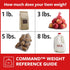 Command Picture Hanging Strips, Medium, White, 3-Pairs (17201-ES)