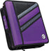 Case-it Z-Binder Two-in-One, 1.5-Inch D-Ring Zipper Binders, Purple