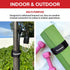 Reusable Cinch Straps 3/4" x 8", 12 Pack, Multipurpose Quality Hook and Loop Securing Straps (Black)