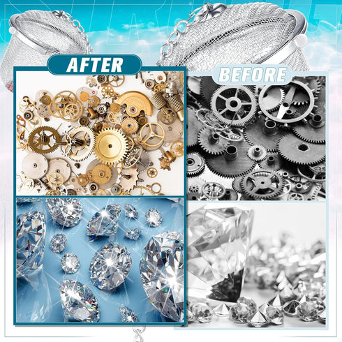 6 Pcs Ultrasonic Watch Parts Cleaner Baskets, Stainless Steel Jewelry Steam Cleaner Basket Mesh Ball Holder