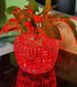Submersible LED Lights, Flameless Waterproof Tea Light Candle for Party Decorations, Underwater Vases Light (Red)